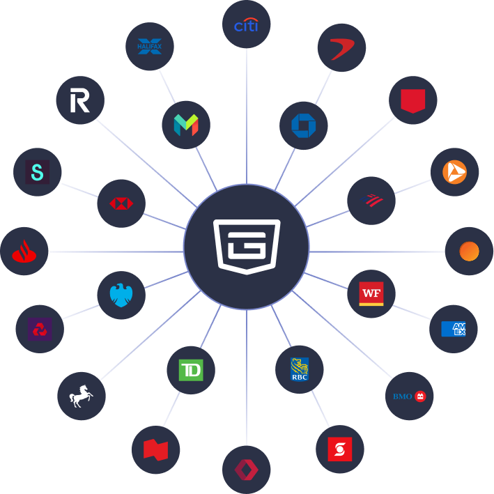 PocketGuard syncs with 20000+ financial institutions in the USA, the UK, and Canada